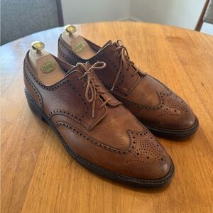 Crockett and Jones 12 WIDE. Comes with shoe inserts